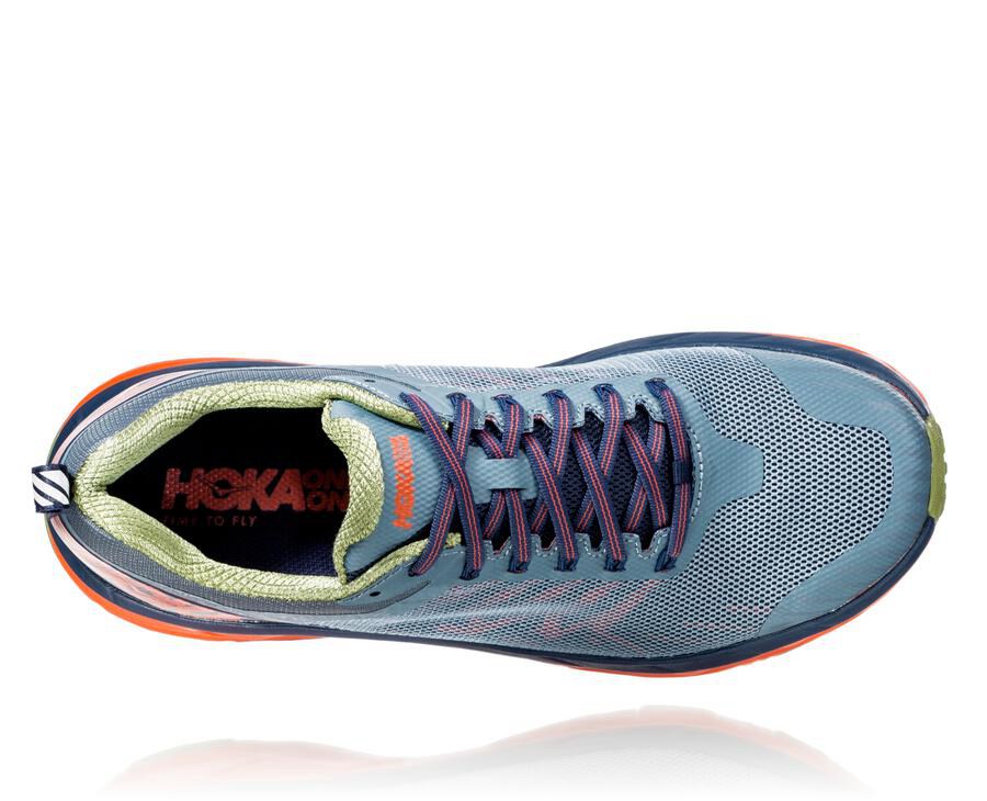 Zapatillas Trail Hoka One One Hombre - Challenger Atr 5 - Azul Marino - LMW732094